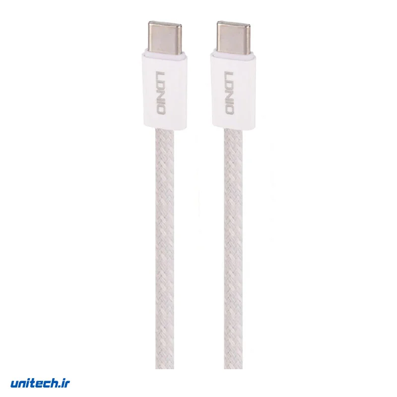 کابل دو سر تایپ سی فست شارژ 65 وات الدینیو LC902C طول 2 متر